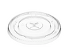 Choice Clear Flat Lid w/Straw Slot (1000ct)