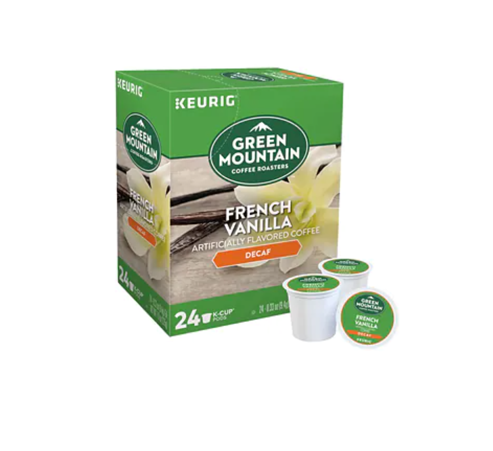 Green mountain french vanilla decaf best sale
